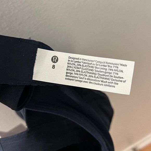 Sz 8 Lululemon All Day Breeze Bra - Picture 7 of 9
